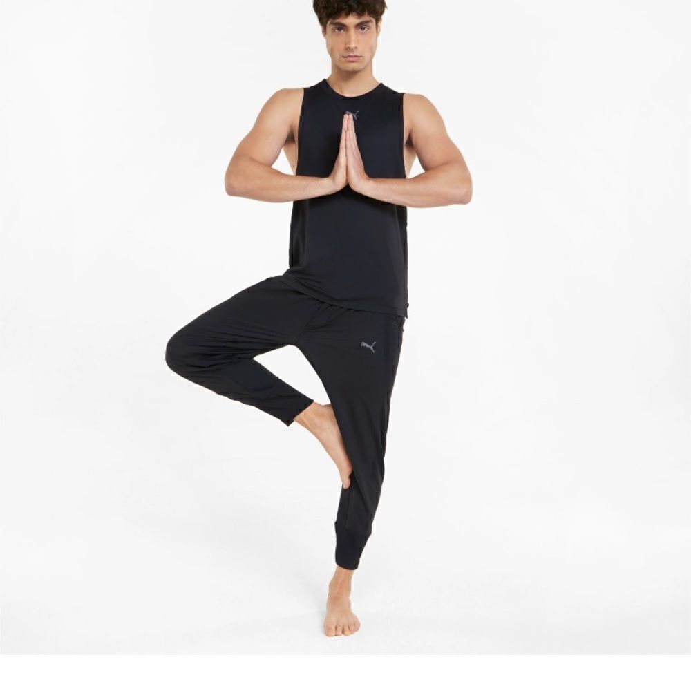 Puma Yoga Pants Size Mens Medium Gray